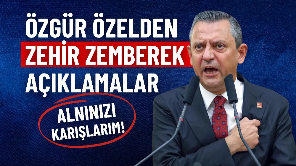 Özgür Özel, yasak aşk iddialarına sert tepki gösterdi