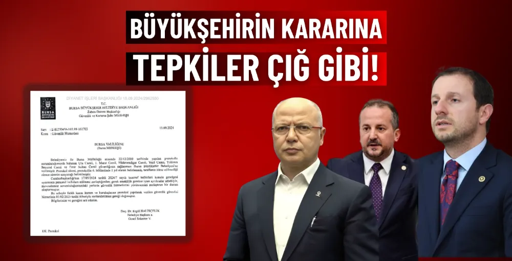 Büyükşehirin kararına tepkiler çığ gibi!