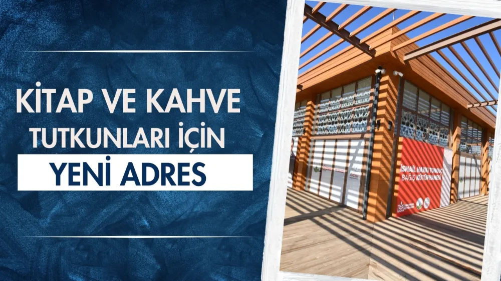 Kitap ve kahve tutkunları için yeni adres