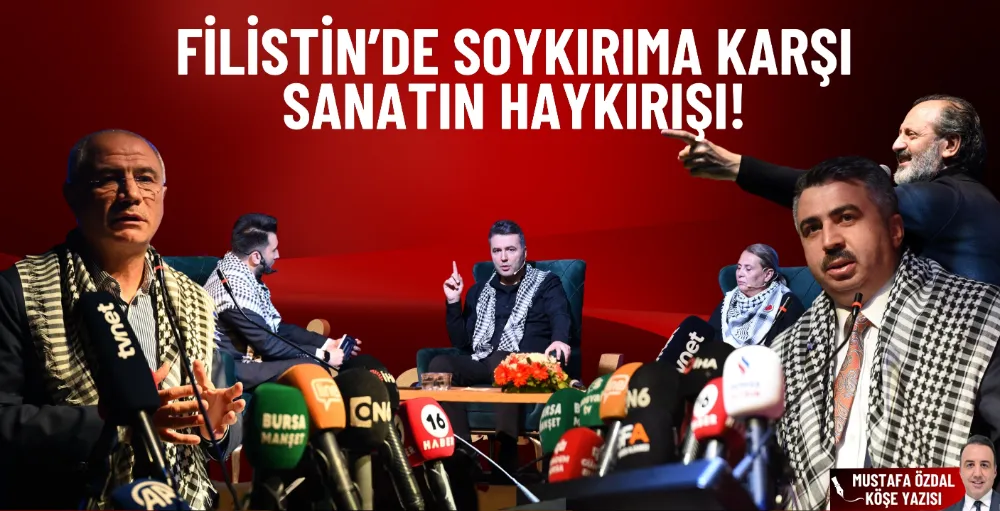 Filistin’de soykırıma karşı sanatın haykırışı!