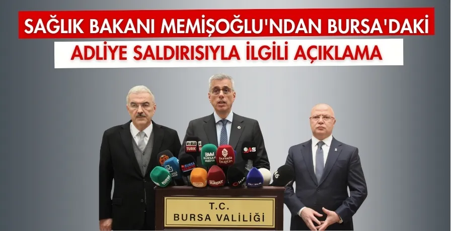 Sağlık Bakanı Memişoğlu