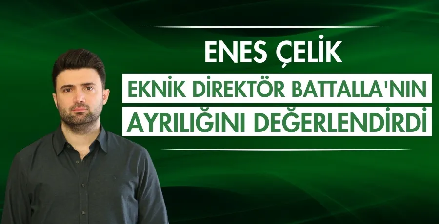 Enes Çelik, teknik direktör Battalla