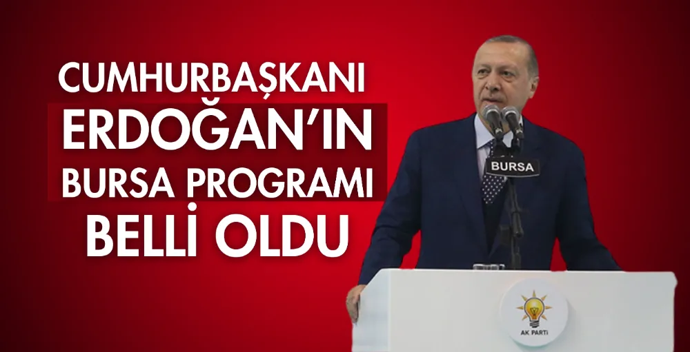 Cumhurbaşkanı Erdoğan