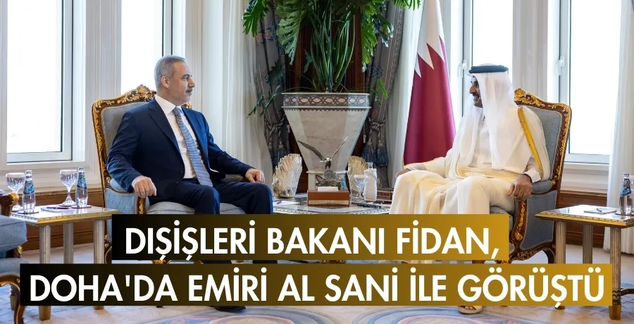 Dışişleri Bakanı Fidan, Doha