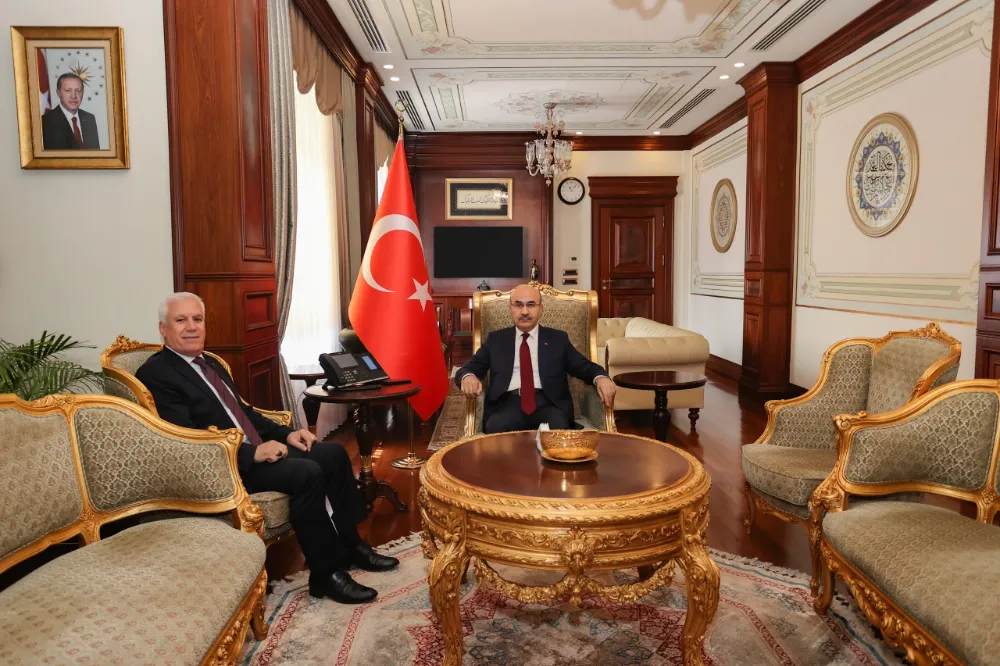 Başkan Bozbey ilk resmi ziyaretini Vali Demirtaş