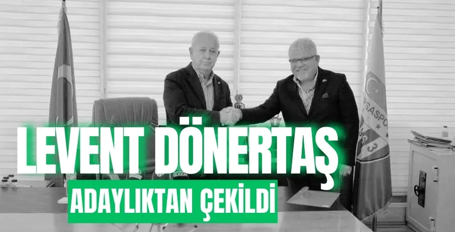 Levent Dönertaş, Bursaspor başkan aday adaylığından çekildiğini açıkladı