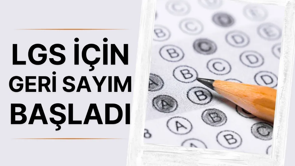 LGS için geri sayım başladı