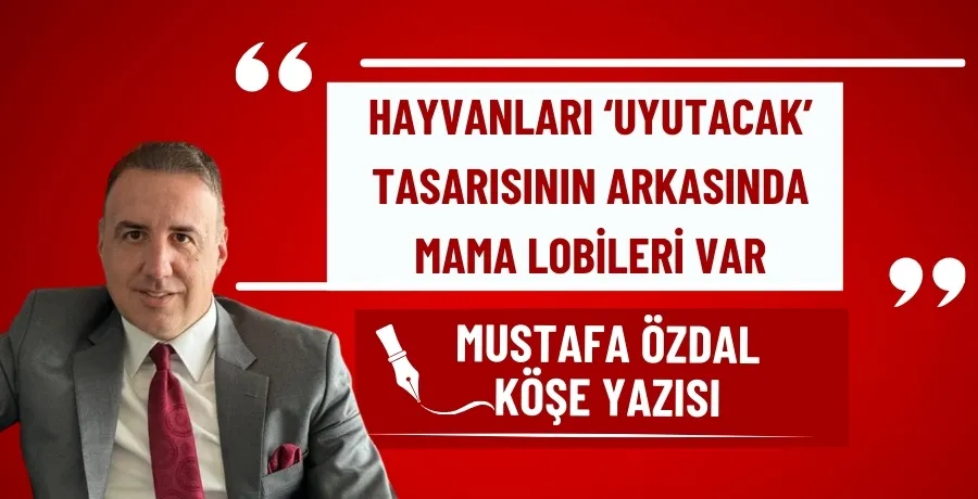 Hayvanları ‘uyutacak’ tasarının arkasında mama lobileri var 