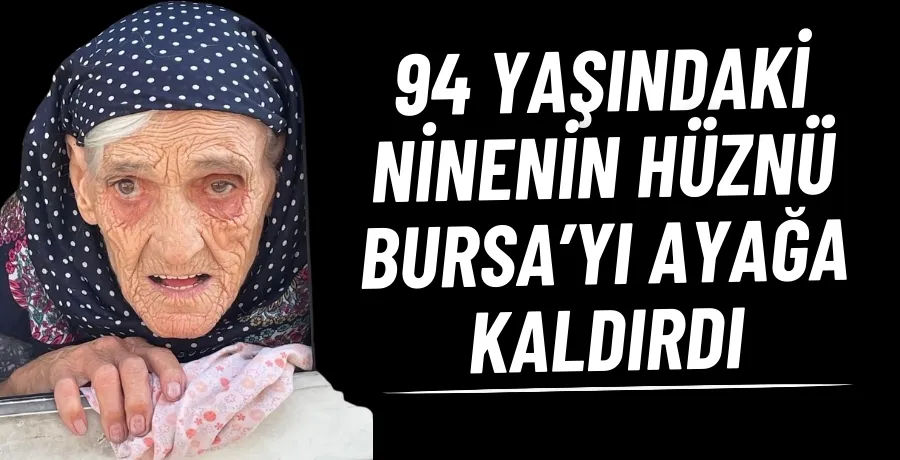 94 yaşındaki ninenin dramı...Sosyal medyada paylaşıldı, konuk evine kaldırıldı