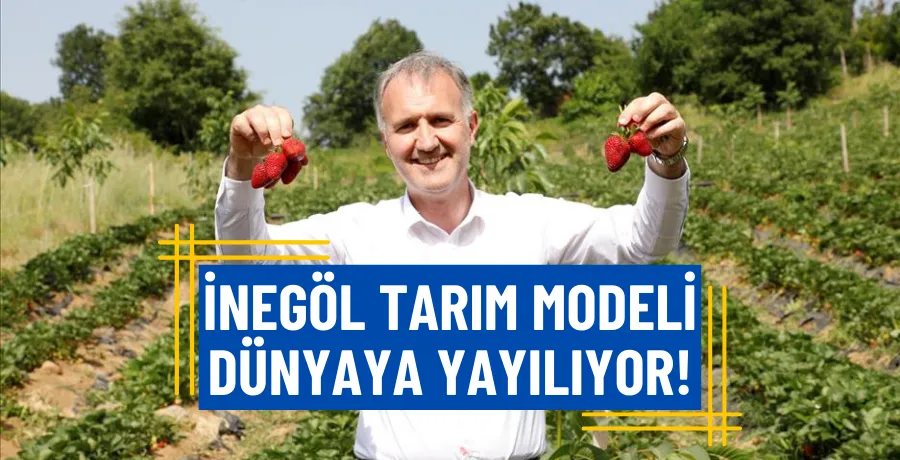 İnegöl Tarım Modeli Dünyaya Yayılıyor