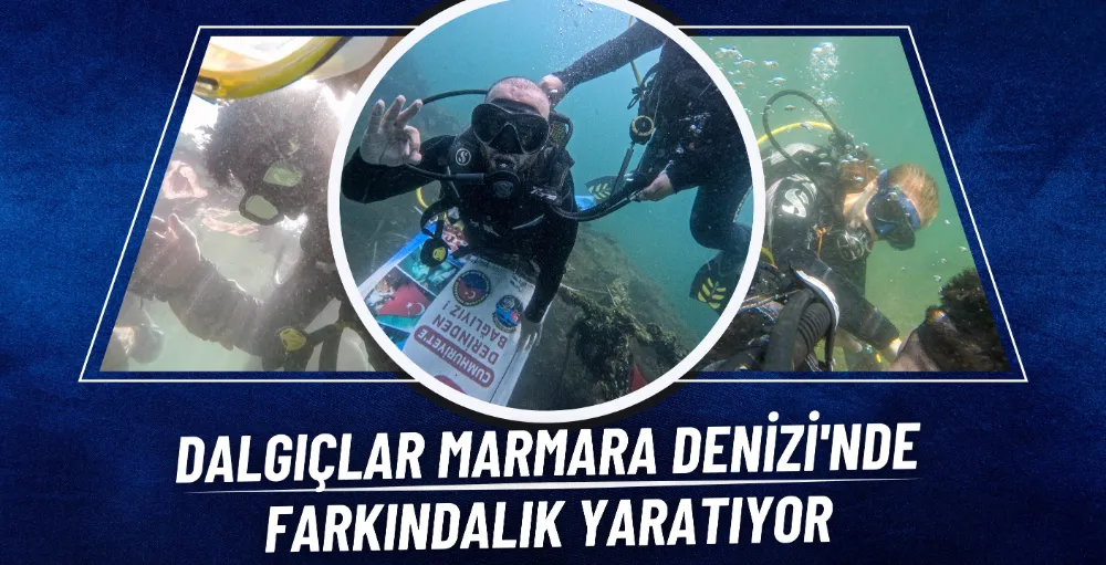 Dalgıç Yetiştirip Marmara Denizi