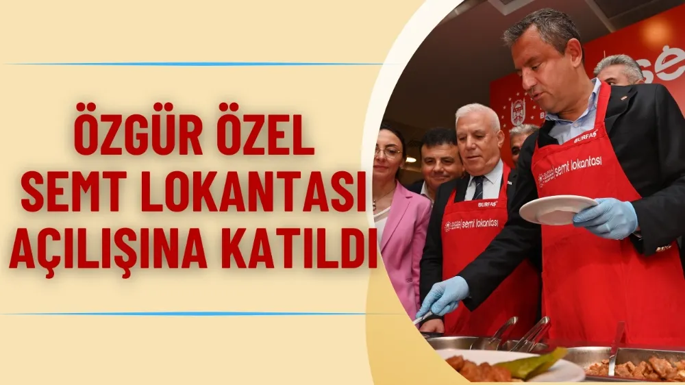 Bursalıların ‘Semt Lokantası’ açıldı