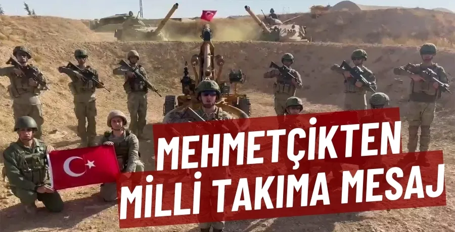 Mehmetçikten Milli Takım