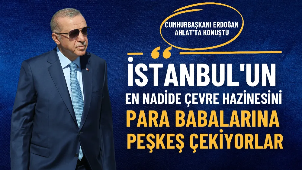 Erdoğan: İstanbul