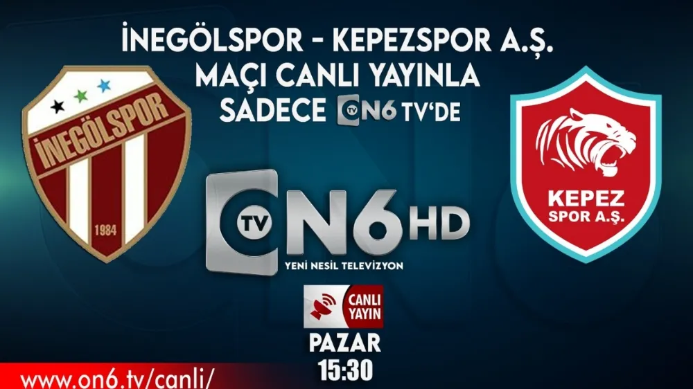 İnegölspor-Kepezspor maçı 