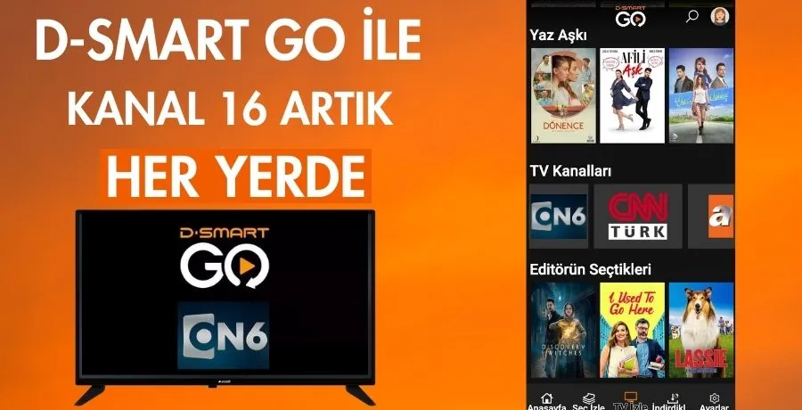 D-Smart Go ile Kanal 16 artık her yerde