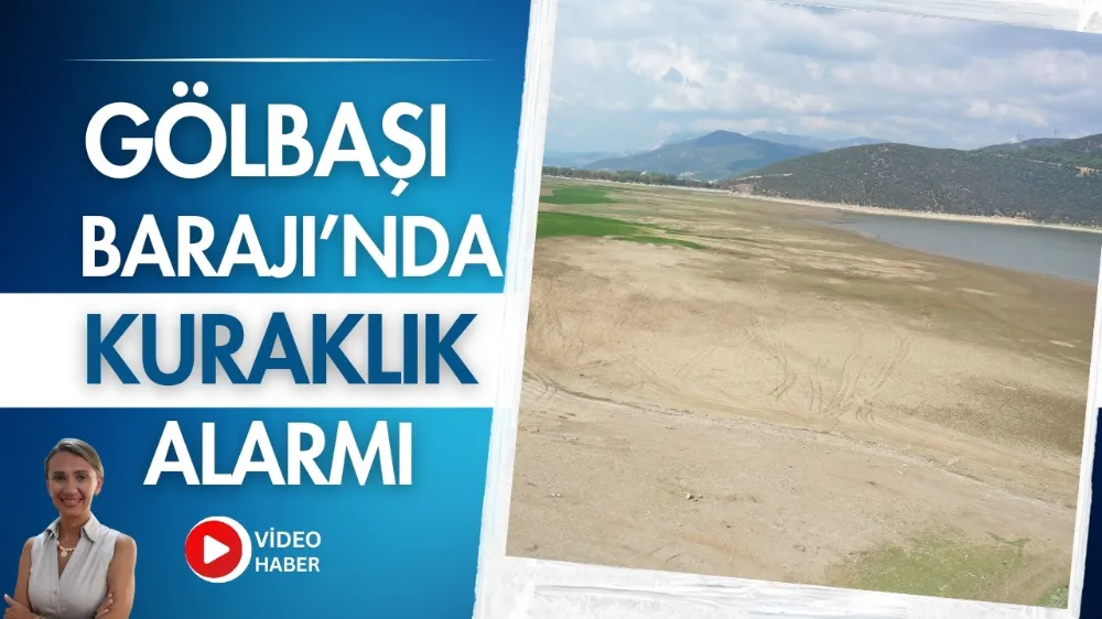 Gölbaşı Barajı’nda kuraklık alarmı