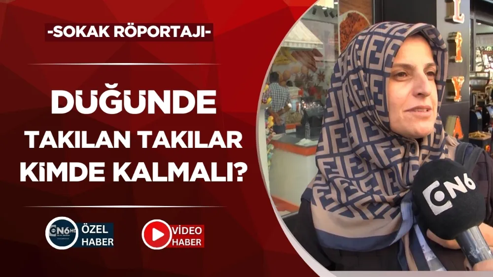 TV ON6 ekibi, düğün takılarına dair vatandaşların fikirlerini aldı