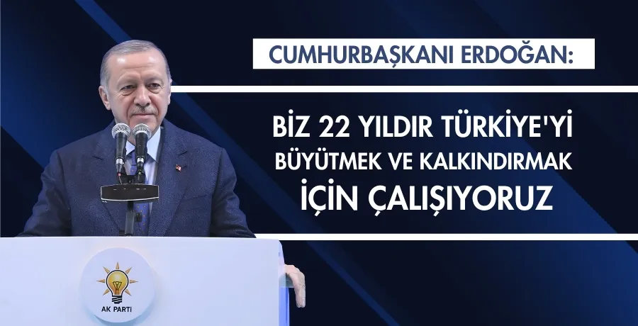 Erdoğan:  