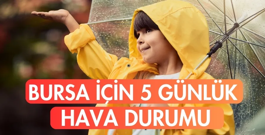 Bursa için 5 günlük hava durumu 