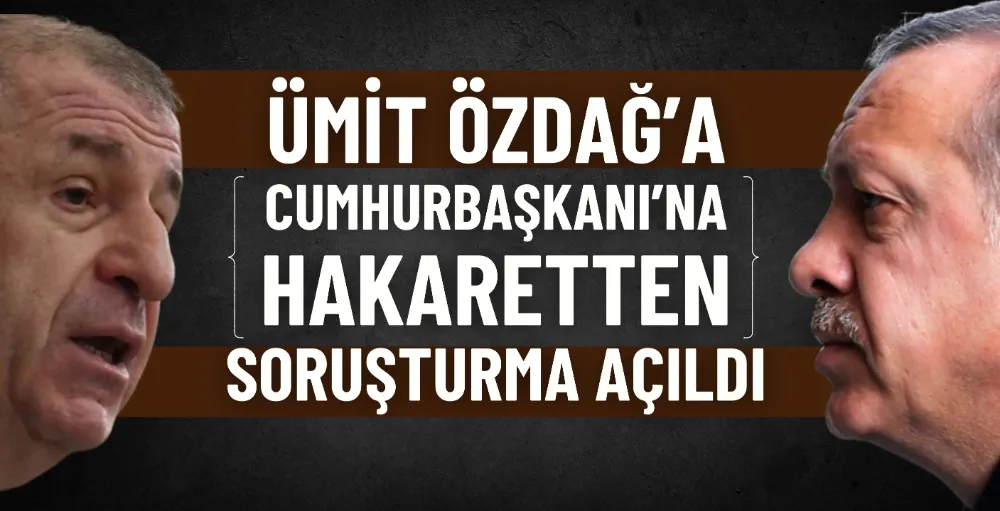 Ümit Özdağ’a, 