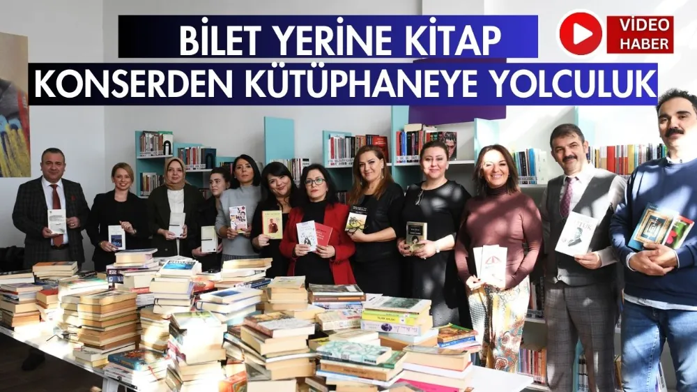 Bilet yerine kitap: Konserden kütüphaneye yolculuk