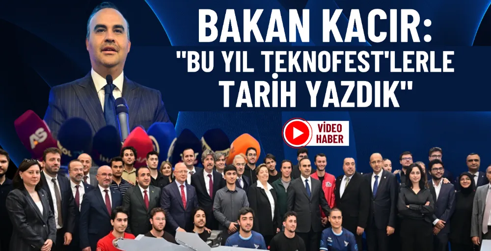 Bakan Kacır: 