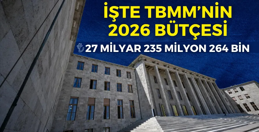TBMM Başkanı Kurtulmuş: 2026 yılı bütçemiz 27,2 milyar lira