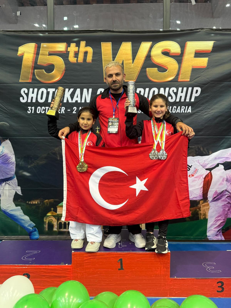 Shotokan WSF Dünya Şampiyonasında Türk rüzgârı esti