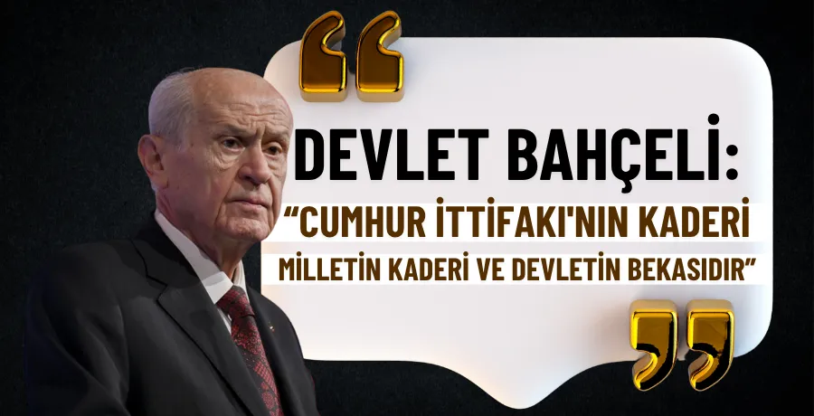 Bahçeli: 