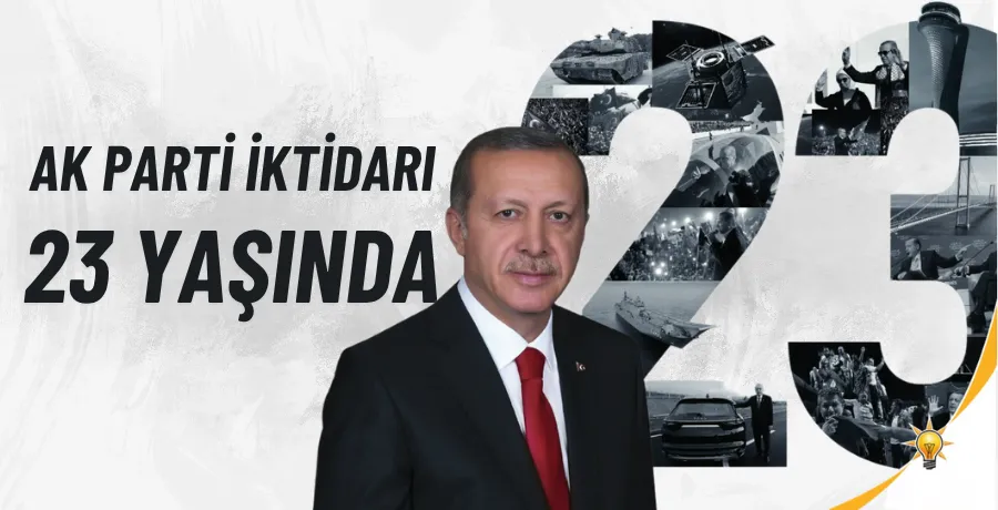 AK Parti iktidarı 23 yaşında!