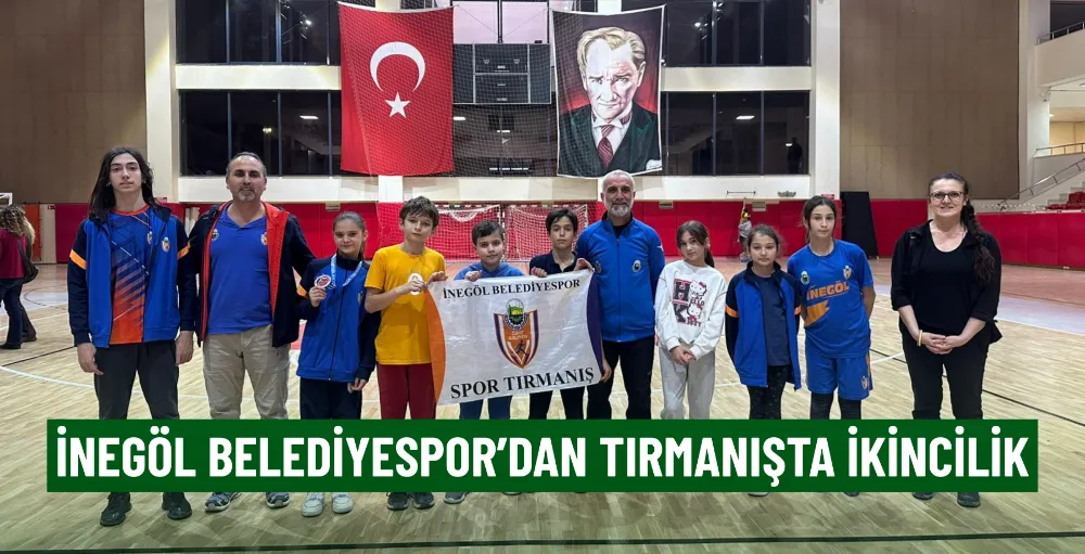 İnegöl Belediyespor’dan tırmanışta ikincilik
