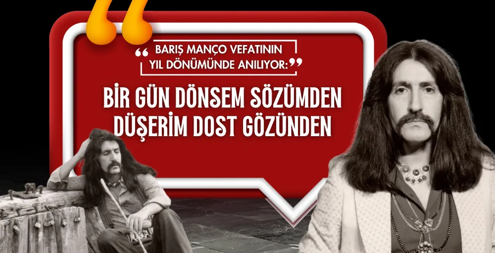 Barış Manço vefat yıl dönümünde anılıyor