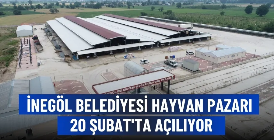 İnegöl Belediyesi Hayvan Pazarı 20 Şubat