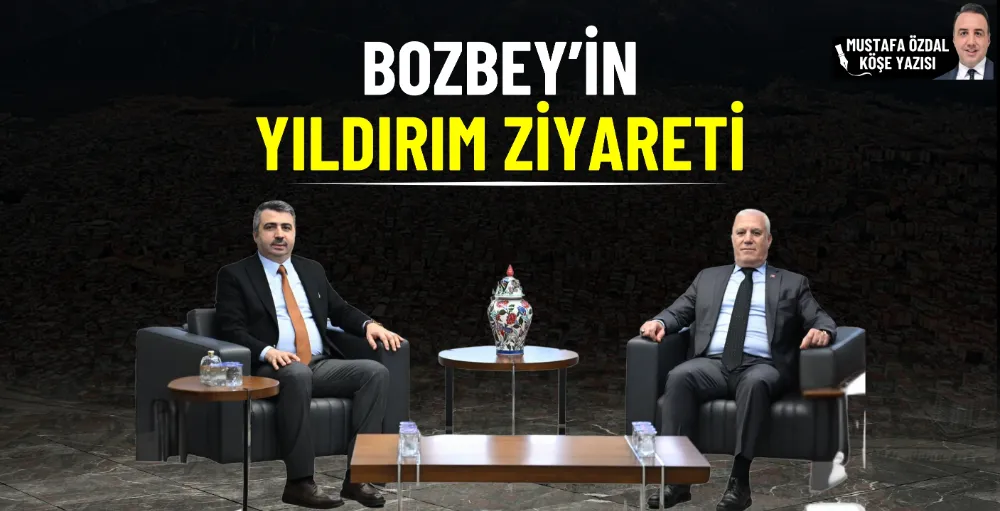 Bozbey’in Yıldırım ziyareti 