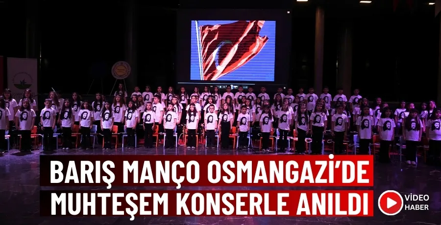 Barış Manço Osmangazi’de muhteşem konserle anıldı