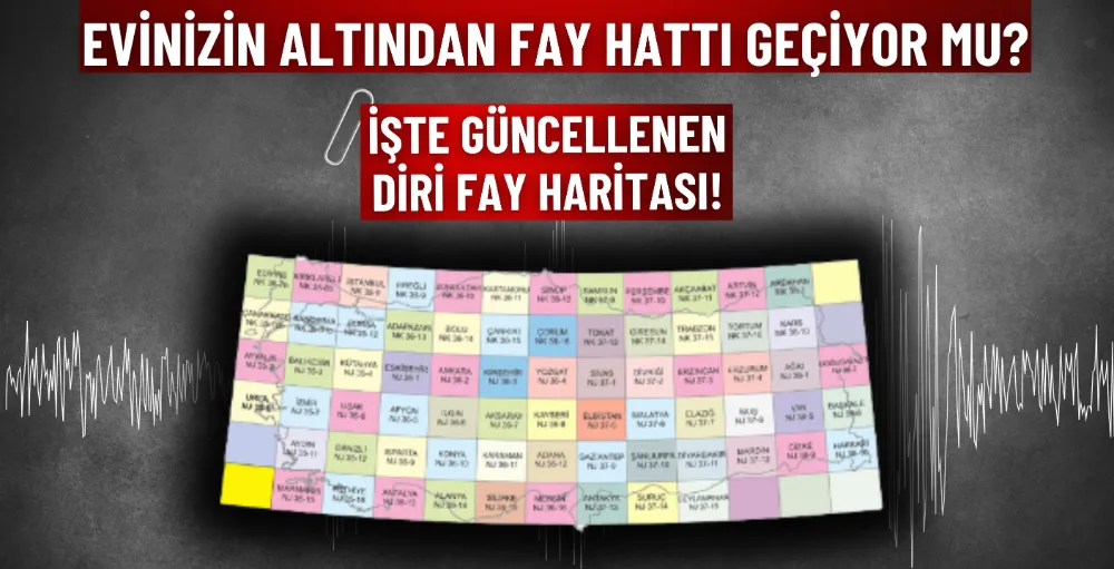 Evinizin altından fay hattı geçiyor mu?