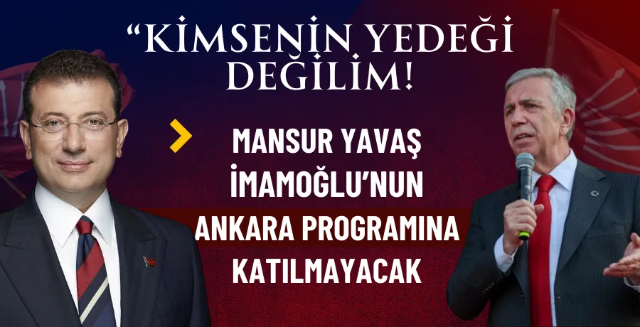 Mansur Yavaş’tan net mesaj: 