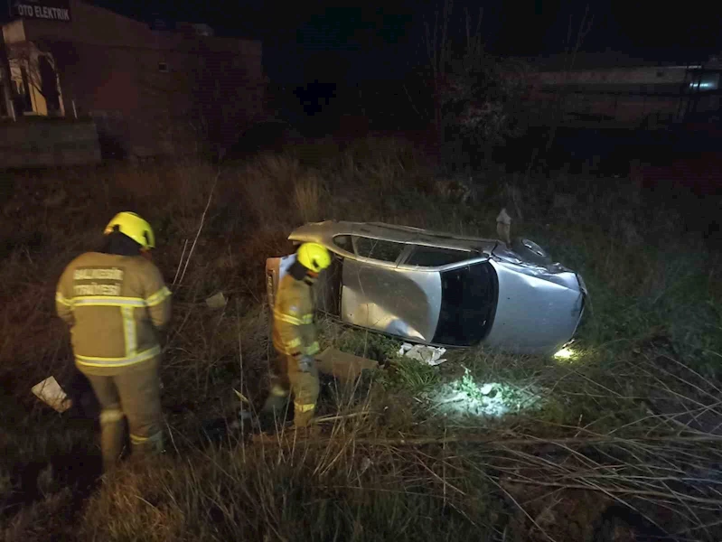 Balıkesir’de trafik kazası: Otomobil sürücüsü ağır yaralandı
