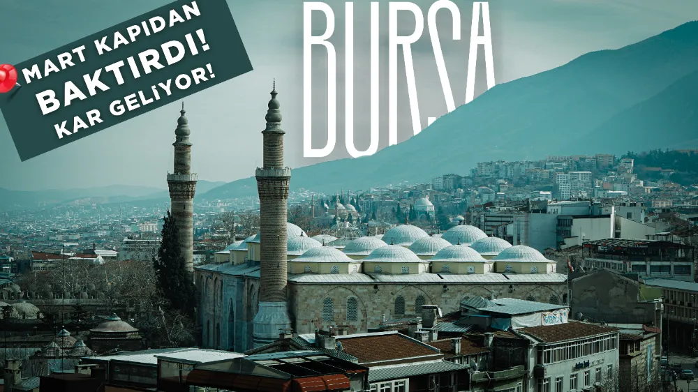 Kar geliyor Bursa!