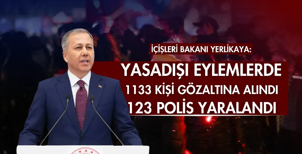 Gösterilerde 123 polis yaralandı