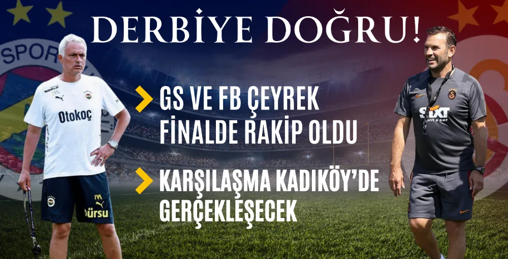 Türkiye Kupası’nda çeyrek finalde dev derbi!