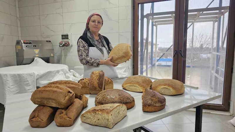 Odun ateşinde kadın eli
