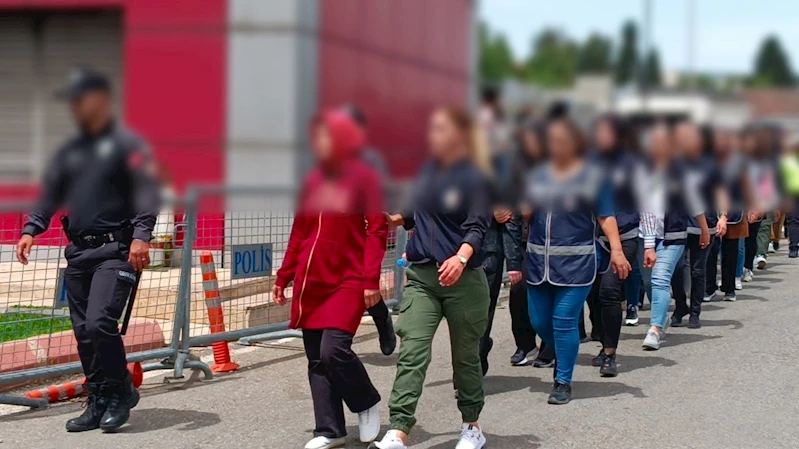 Gaziantep merkezli FETÖ operasyonunda 77 tutuklama / Ek fotoğraflar