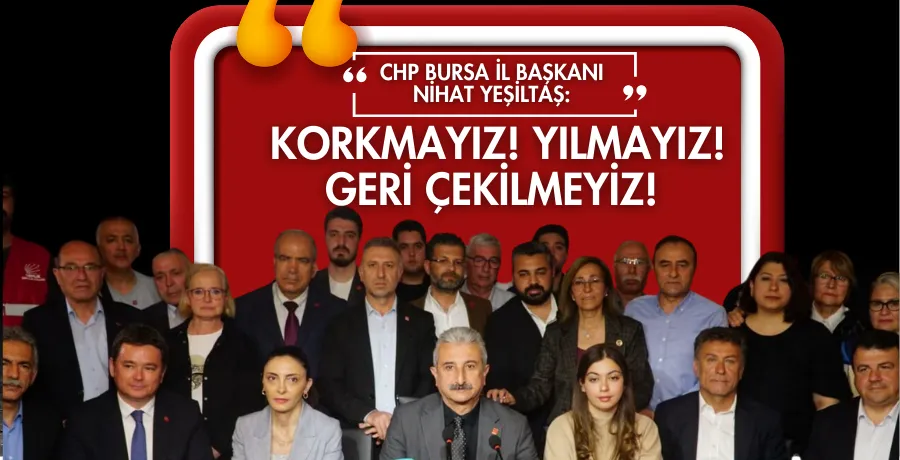 Başkan Yeşiltaş: 