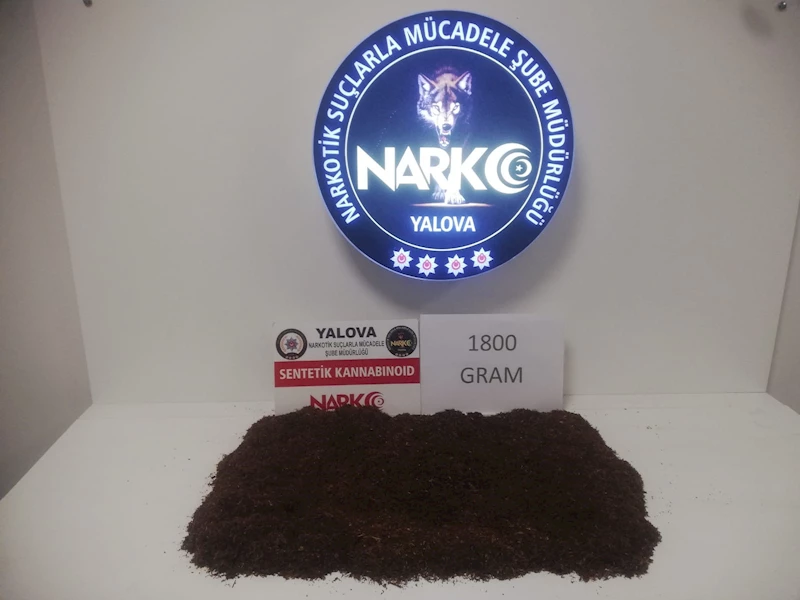 Yalova’da uyuşturucu operasyonunda 1 tutuklama
