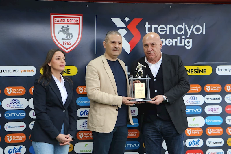 Samsunspor’a bağımlılıkla mücadele ödülü