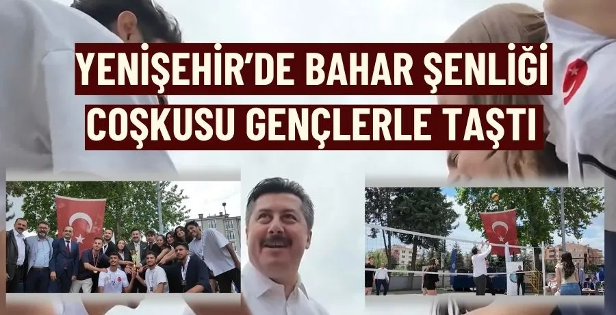 Yenişehir’de bahar şenliği coşkusu gençlerle taştı