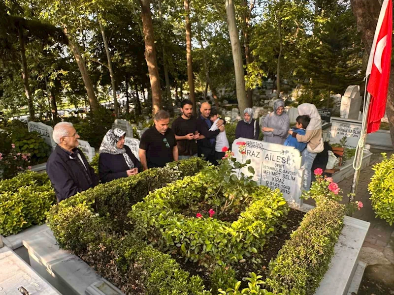 Şehit Savcı Mehmet Selim Kiraz’ın kabrini ziyaret eden baba Hakkı Kiraz: 