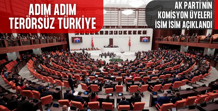 AK Parti, komisyon için 21 kişilik listeyi Meclis Başkanlığı